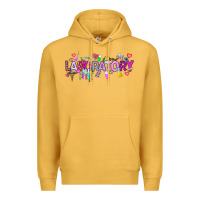 Mustard Valentine Laboratory Premium Hoodie - CowhideDigitalArt