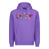 Purple Valentine Laboratory Premium Hoodie - CowhideDigitalArt