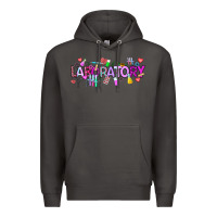 Smoke Valentine Laboratory Premium Hoodie - CowhideDigitalArt