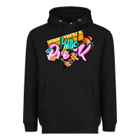 Black hello pre k Heavyweight Hoodie - JahusDesignShop