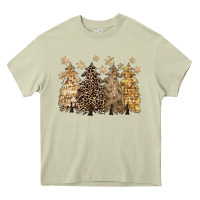 Mossy merry christmas leopard trees Heavy Core Tee - CowGirlArtShop