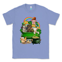 Colony Blue St. Patrick's Day animal truck Classic Tee - CowGirlArtShop