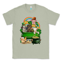 Matcha St. Patrick's Day animal truck Classic Tee - CowGirlArtShop