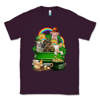 Plum St. Patrick's Day animal truck Classic Tee - CowGirlArtShop