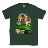 Sports Green St. Patrick's Day animal truck Classic Tee - CowGirlArtShop