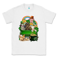 White St. Patrick's Day animal truck Classic Tee - CowGirlArtShop