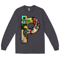 Smoke farm life alphabet lowercase letters p Long Sleeve Tee - BundleAndBundleShop