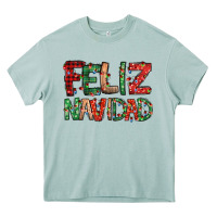Feliz Navidad Spanish Christmas Heavy Core Tee | Teevron