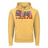 Vintage Mustard This Mama Is Chilling With Her Peeps Vintage Hoodie - CowhideDigitalArt
