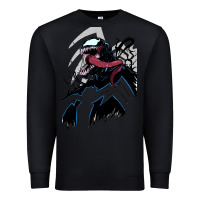 Black VENOM ART Premium Sweatshirt - DesigneFamous