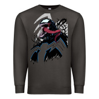 Smoke VENOM ART Premium Sweatshirt - DesigneFamous
