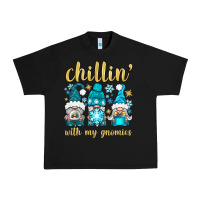 Black chillin' with my gnomies Urban Heavy Tee - BundleAndBundleShop