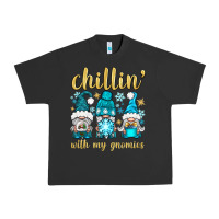 Pigment Black chillin' with my gnomies Urban Heavy Tee - BundleAndBundleShop