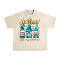 Sandshell chillin' with my gnomies Urban Heavy Tee - BundleAndBundleShop