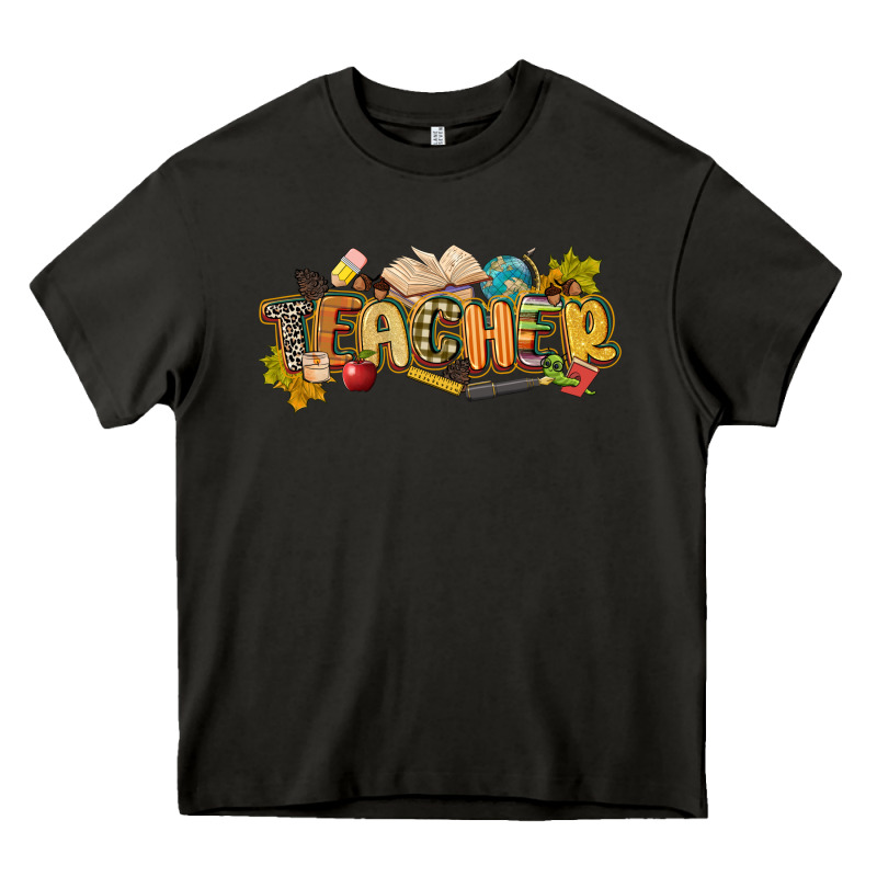 Fall Teacher Heavy Core Tee by CowGirlArtShop | Teevron