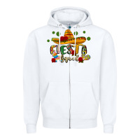 White fiesta squad Zipper Hoodie - JahusDesignShop