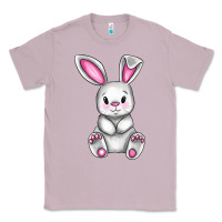 Lilac Cute bunny Easter Classic Tee - CowGirlArtShop