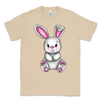 Mushroom Cute bunny Easter Classic Tee - CowGirlArtShop