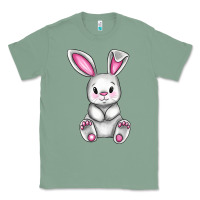 Sage Cute bunny Easter Classic Tee - CowGirlArtShop
