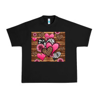 Black valentines day western hearts and sunflowers Urban Heavy Tee - Jasminsmagicworld