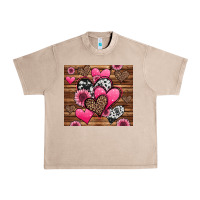 French Oak valentines day western hearts and sunflowers Urban Heavy Tee - Jasminsmagicworld