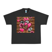 Pigment Black valentines day western hearts and sunflowers Urban Heavy Tee - Jasminsmagicworld