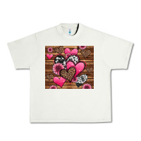 Pistachio valentines day western hearts and sunflowers Urban Heavy Tee - Jasminsmagicworld