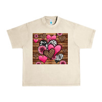 Sandshell valentines day western hearts and sunflowers Urban Heavy Tee - Jasminsmagicworld