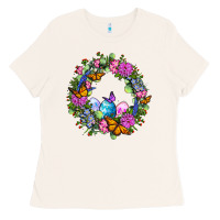 Bone Easter Ocaliptus spring flowers Ladies Tee - OliviaCreatesArt