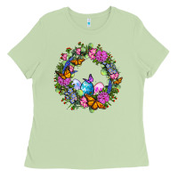 Matcha Easter Ocaliptus spring flowers Ladies Tee - OliviaCreatesArt
