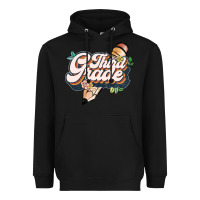 Black third grade Heavyweight Hoodie - JahusDesignShop