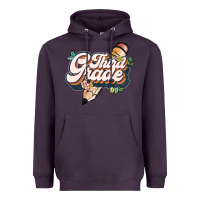 Plum third grade Heavyweight Hoodie - JahusDesignShop