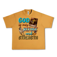 Peanut Butter God Is Our Refuge And Strength Urban Heavy Tee - BundleAndBundleShop