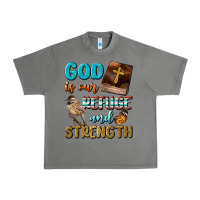 Tornado God Is Our Refuge And Strength Urban Heavy Tee - BundleAndBundleShop