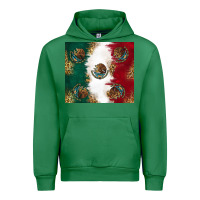 Emerald Mexican Flag Urban Hoodie - RanaPortraitStore