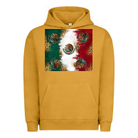 Pigment Peanut Butter Mexican Flag Urban Hoodie - RanaPortraitStore
