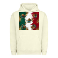Pigment Pistachio Mexican Flag Urban Hoodie - RanaPortraitStore