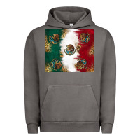 Pigment Tornado Mexican Flag Urban Hoodie - RanaPortraitStore