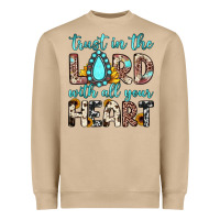 Mushroom trust in the lord with all your heart Heavyweight Sweatshirt - JahusDesignShop