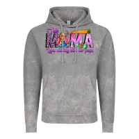 Cloud Rock This Mama is chilling with her Vintage Hoodie - CowhideDigitalArt