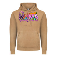 Vintage Camel This Mama is chilling with her Vintage Hoodie - CowhideDigitalArt