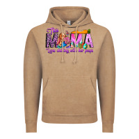 Vintage Coffee This Mama is chilling with her Vintage Hoodie - CowhideDigitalArt
