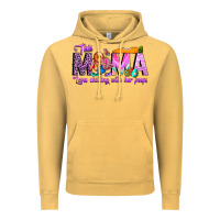 Vintage Mustard This Mama is chilling with her Vintage Hoodie - CowhideDigitalArt