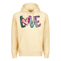 Pina Colada Valentine Love Premium Hoodie - CowhideDigitalArt
