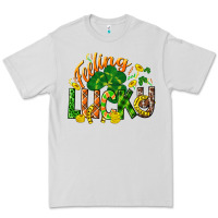 Dove Grey Feeling lucky St. Patrick's Day Premium Tee - CowGirlArtShop