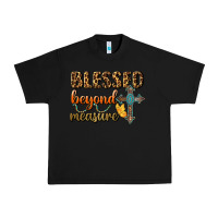 Black Blessed Beyond Measure Urban Heavy Tee - BundleAndBundleShop