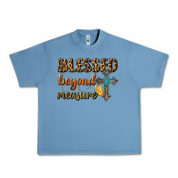 Pebble Blue Blessed Beyond Measure Urban Heavy Tee - BundleAndBundleShop