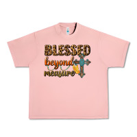 Salmon Blessed Beyond Measure Urban Heavy Tee - BundleAndBundleShop