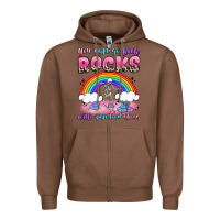 Chestnut you can go kick rocks with open toed shoes Zipper Hoodie - JahusDesignShop