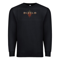 Black #diablo Premium Sweatshirt - DesigneFamous